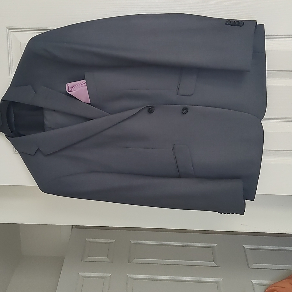 Men's grey suit